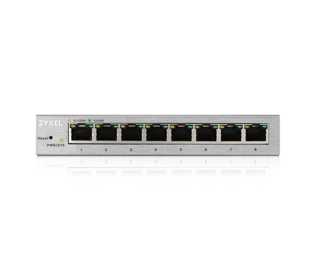 Zyxel 8p GS1200-8 (8x10/100/1000Mbit) - 413660 - zdjęcie 3